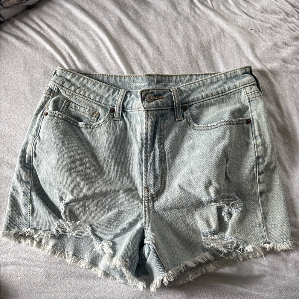 Old Navy Women's Faded Blue Jean Shorts
